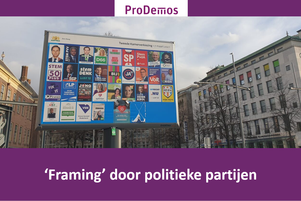 Framing door politieke partijen