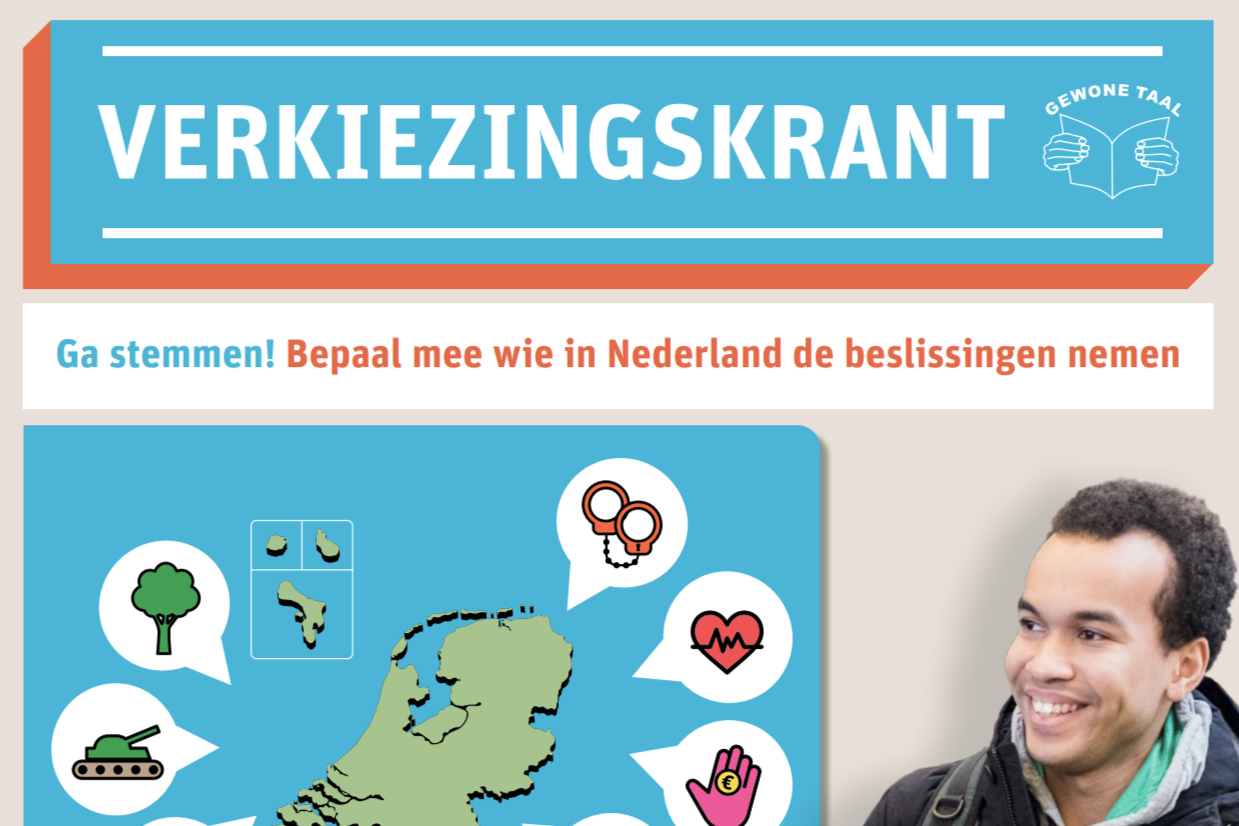 Verkiezingskrant in gewone taal (Tweede Kamer 2021)