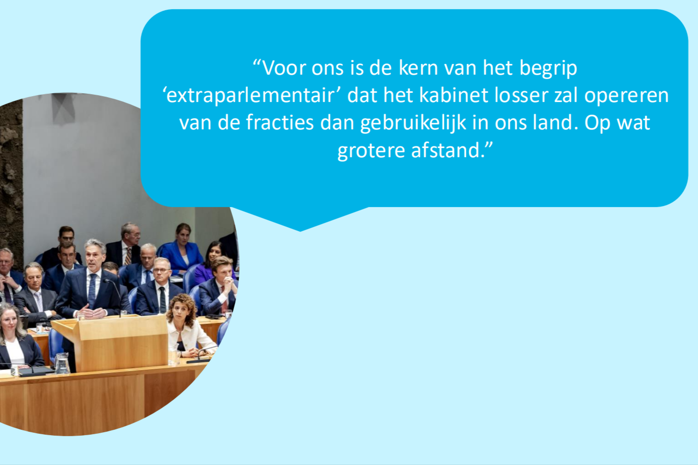 Kabinet-Schoof: Meer dualisme in de democratie?