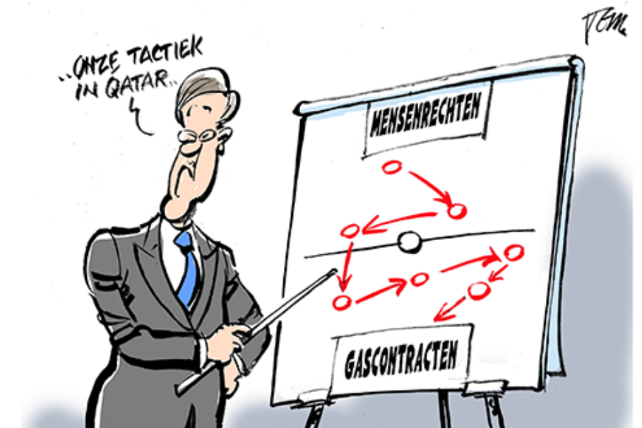 WK Qatar – Spotprenten