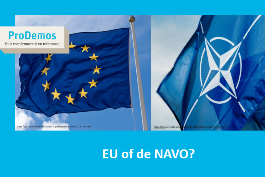 1 jaar oorlog Oekraïne – De EU of NAVO