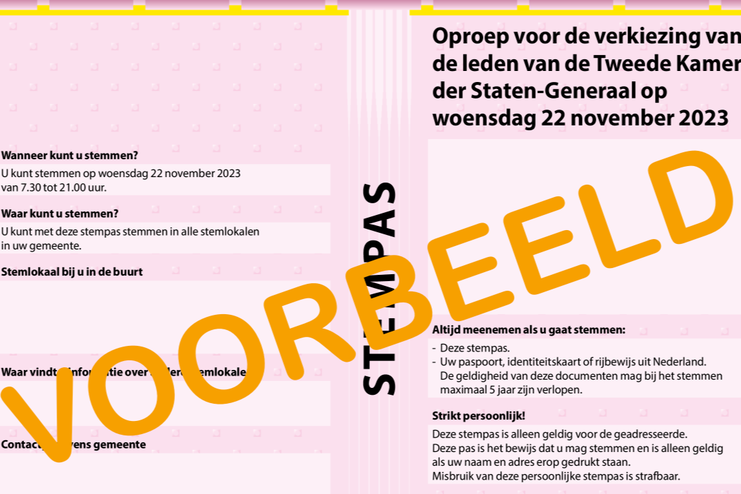 Toolbox Stem jij ook – Tweede Kamerverkiezing