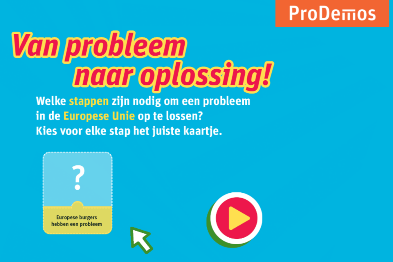 Van probleem naar oplossing EU (tool)
